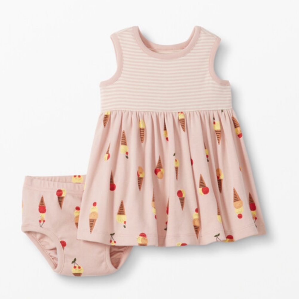 Hanna Andersson Baby Bloomer Set
